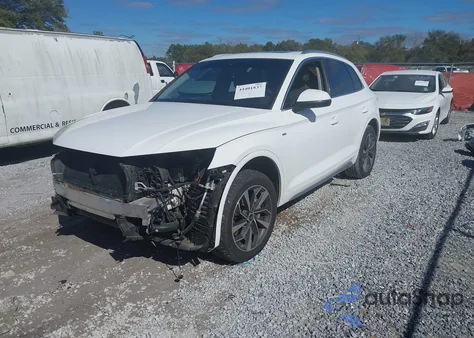 2022 Audi Q5 Premium Plus 45 Tfsi S Line Quattro S Tronic z USA, uszkodzony, nr VIN WA1EAAFY5N2137138